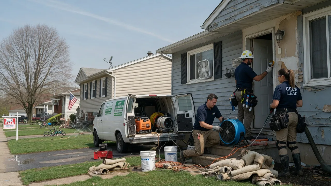 Flood Cleanup in Scenery Hill, PA near me