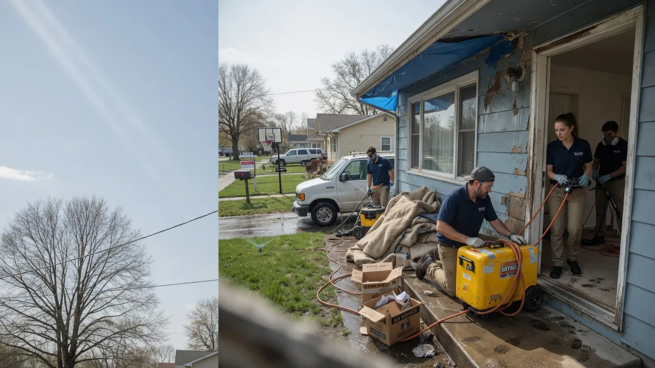 Basement Flood Cleanup in Scenery Hill, PA near me